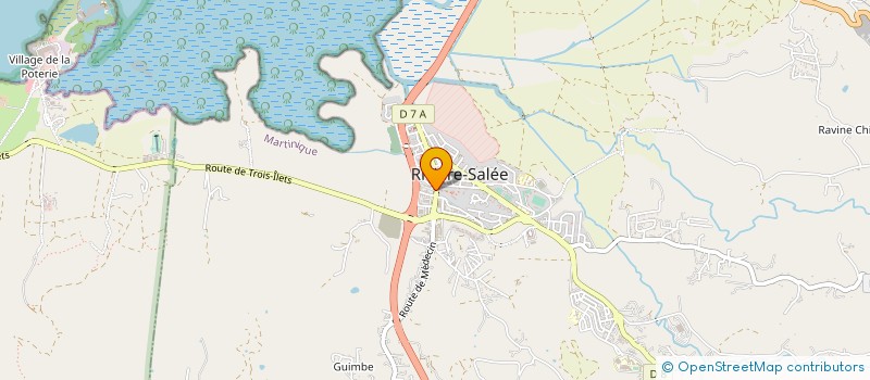 localisation de l'entreprise SOCIETE NOUVELLE GENERALE DE MENUISERIES  RIVIERE-SALEE