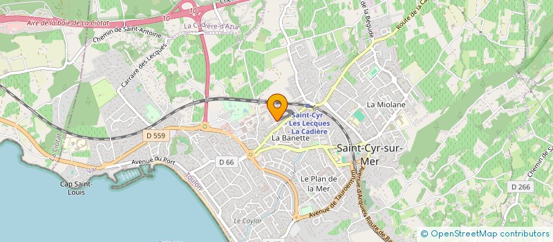 localisation de l'entreprise SOCIETE NOUVELLE GENERATION à SAINT-CYR-SUR-MER