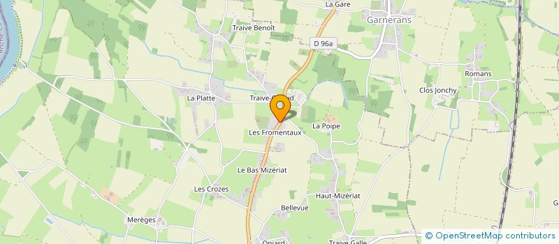 localisation de l'entreprise SOCIETE NOUVELLE GEORGES DA SILVA à SAINT-DIDIER-SUR-CHALARONNE
