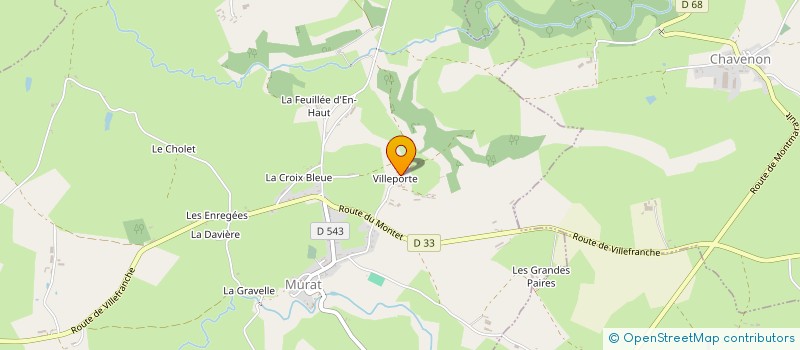 localisation de l'entreprise SOCIETE NOUVELLE GIB'ALLIER à MURAT