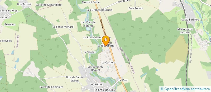 localisation de l'entreprise SOCIETE NOUVELLE GOULET  CHARENTILLY