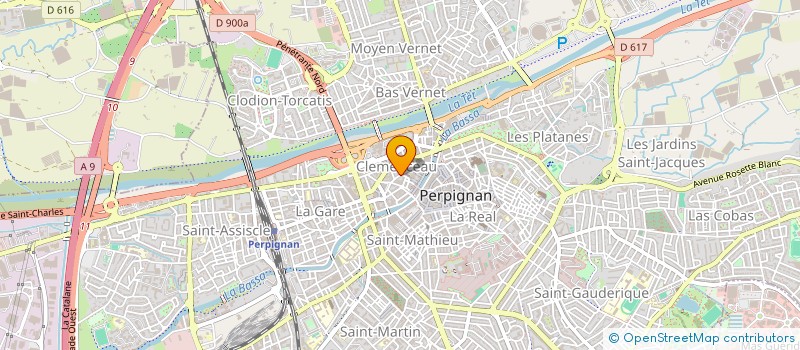 localisation de l'entreprise SOCIETE NOUVELLE GRAND SUD VOYAGES à PERPIGNAN