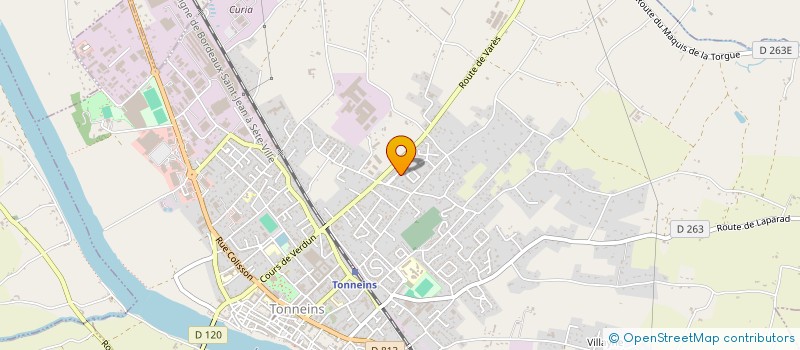 localisation de l'entreprise SOCIETE NOUVELLE ISP INFORMATIQUE  TONNEINS