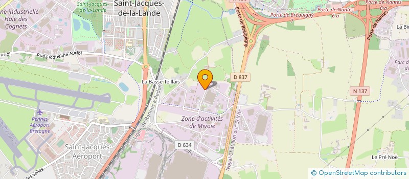 localisation de l'entreprise SOCIETE NOUVELLE JFB LEVAGE  BRECE