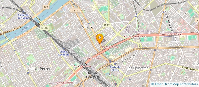 localisation de l'entreprise SOCIETE NOUVELLE JONCTION à CLICHY