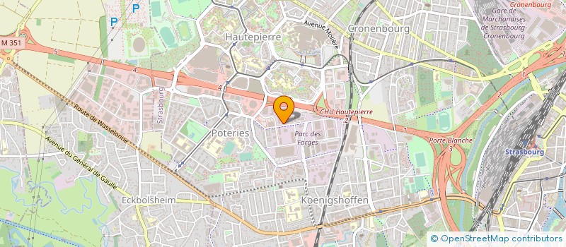localisation de l'entreprise SOCIETE NOUVELLE JUNG ISOLATION à STRASBOURG