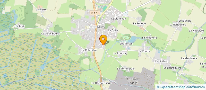 localisation de l'entreprise SOCIETE NOUVELLE JUTARD AUTO 44 à PETIT-MARS