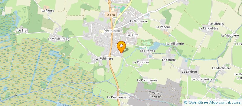 localisation de l'entreprise SOCIETE NOUVELLE JUTARD AUTO 85 à PETIT-MARS