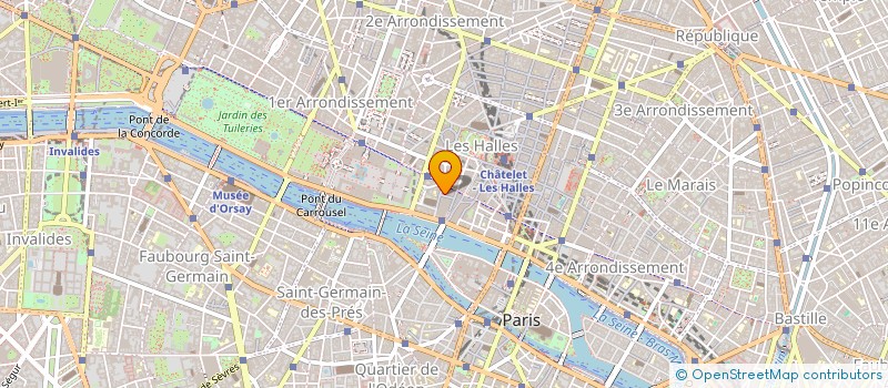 localisation de l'entreprise SOCIETE NOUVELLE JVL à PARIS