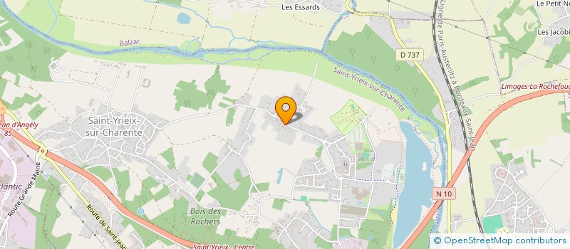 localisation de l'entreprise SOCIETE NOUVELLE L ARCHE INDUSTRIE à SAINT-YRIEIX-SUR-CHARENTE
