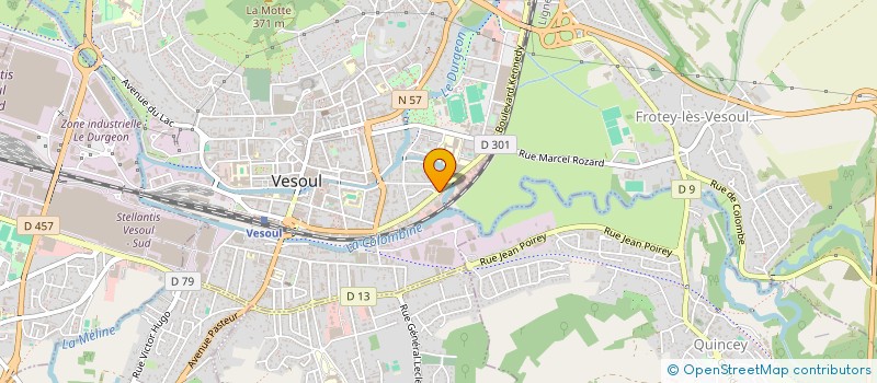 localisation de l'entreprise SOCIETE NOUVELLE L'ILE AUX FLEURS à VESOUL