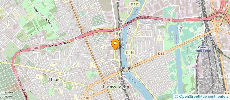localisation de l'entreprise SOCIETE NOUVELLE LA TIV à CHOISY-LE-ROI