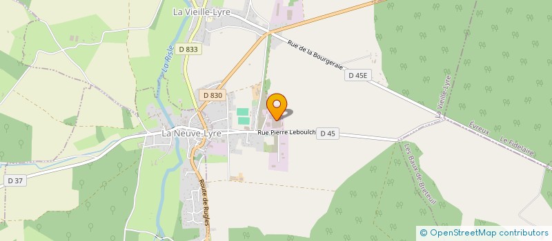 localisation de l'entreprise SOCIETE NOUVELLE LE BOULCH à LA VIEILLE-LYRE