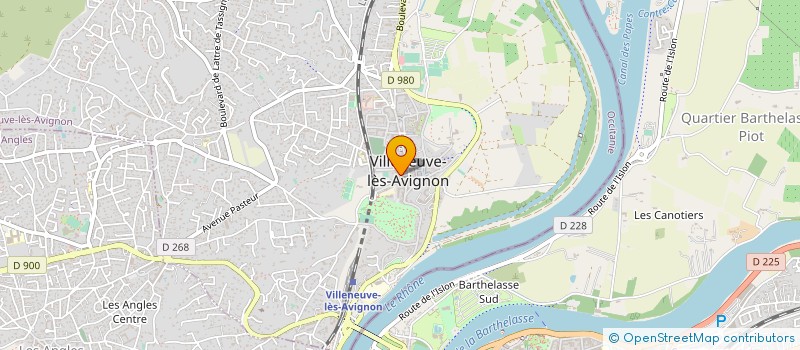 localisation de l'entreprise SOCIETE NOUVELLE LE PRIEURE VLA  VILLENEUVE-LES-AVIGNON