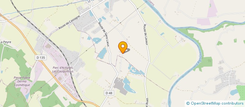 localisation de l'entreprise SOCIETE NOUVELLE LE TANGO  SAINT-LIEUX-LES-LAVAUR