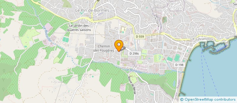 localisation de l'entreprise SOCIETE NOUVELLE LE TONNEAU à BORMES-LES-MIMOSAS