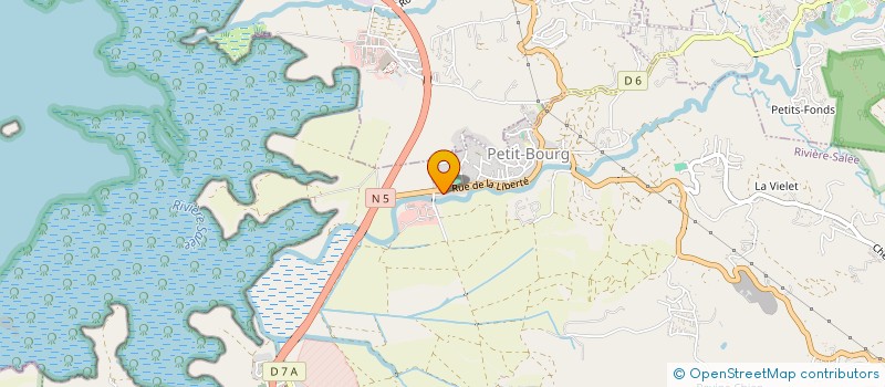 localisation de l'entreprise SOCIETE NOUVELLE LE VERGER DE JADE à RIVIERE-SALEE