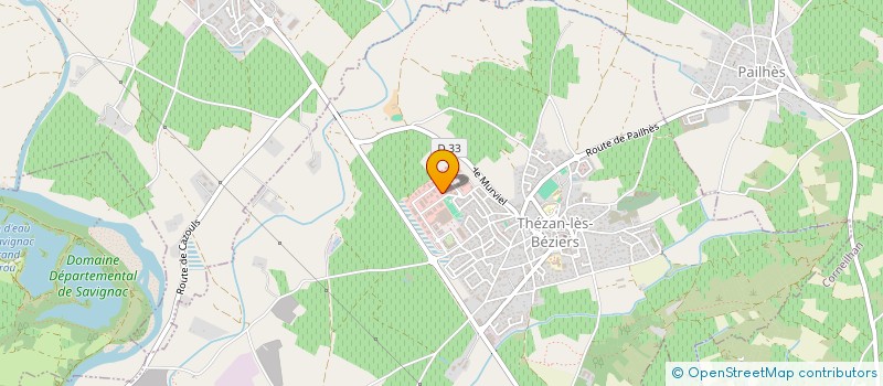 localisation de l'entreprise SOCIETE NOUVELLE LEMONNIER  THEZAN-LES-BEZIERS