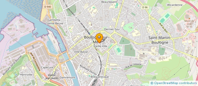 localisation de l'entreprise SOCIETE NOUVELLE LES ANNONCIADES à BOULOGNE-SUR-MER