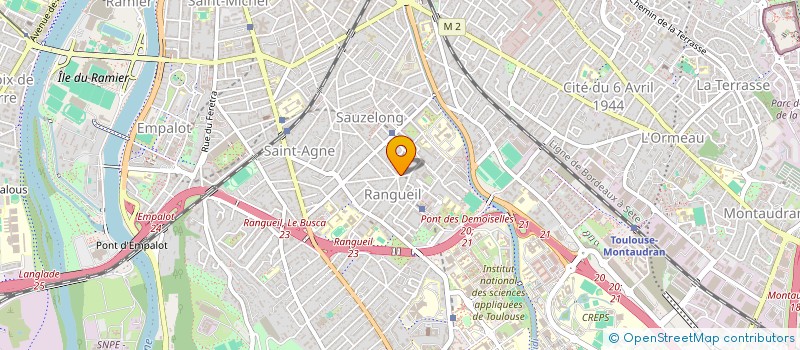 localisation de l'entreprise SOCIETE NOUVELLE LES AVIONS  TOULOUSE