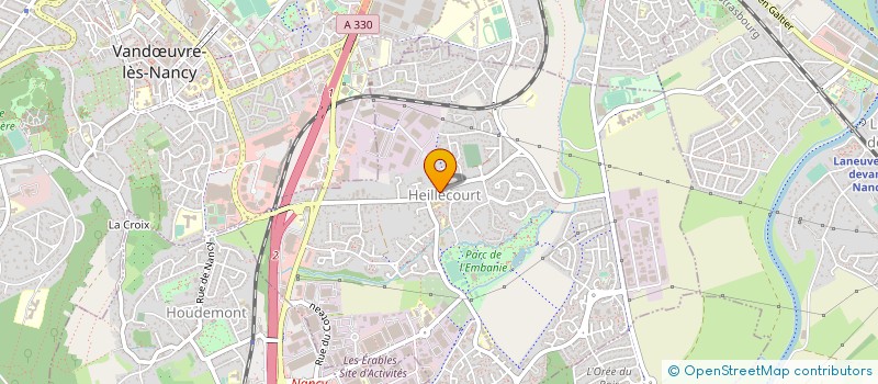 localisation de l'entreprise SOCIETE NOUVELLE LES DEMEURES HOUDEMONT  HEILLECOURT