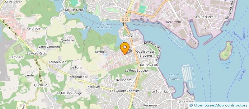 localisation de l'entreprise SOCIETE NOUVELLE LES RIVES DU TER à LARMOR-PLAGE