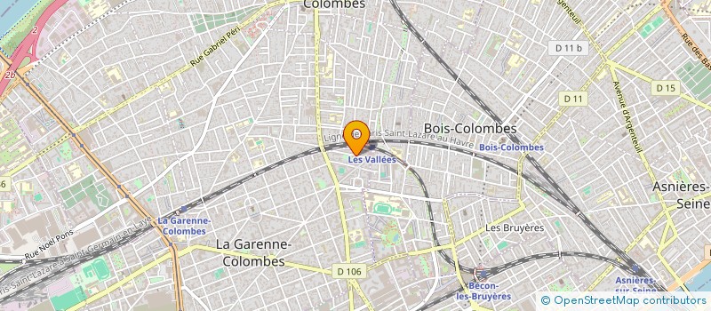localisation de l'entreprise SOCIETE NOUVELLE LGP à LA GARENNE-COLOMBES