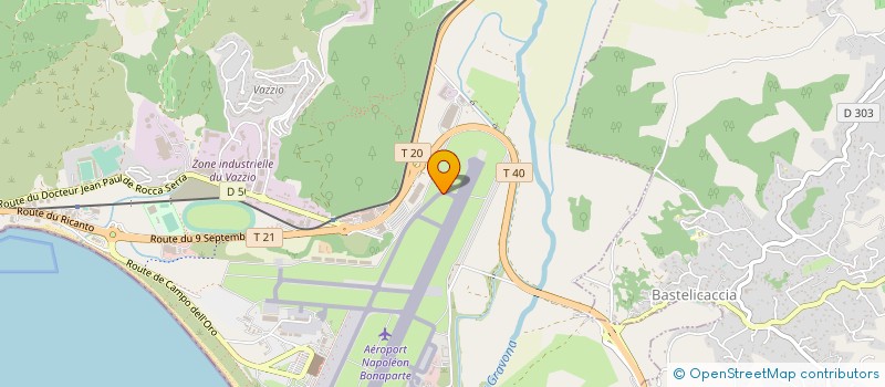 localisation de l'entreprise SOCIETE NOUVELLE LOCAFAB à AJACCIO