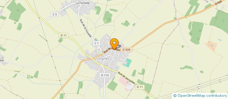 localisation de l'entreprise SOCIETE NOUVELLE LONGNES MATERIAUX CONSTRUCTION  LONGNES