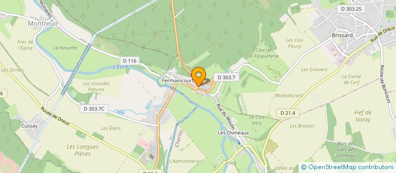 localisation de l'entreprise SOCIETE NOUVELLE LUMINAIRES M. à VERT-EN-DROUAIS