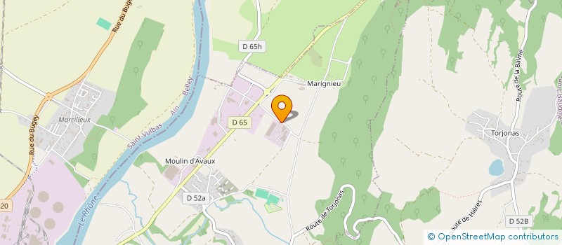 localisation de l'entreprise SOCIETE NOUVELLE MAISON VIVANT à HIERES-SUR-AMBY