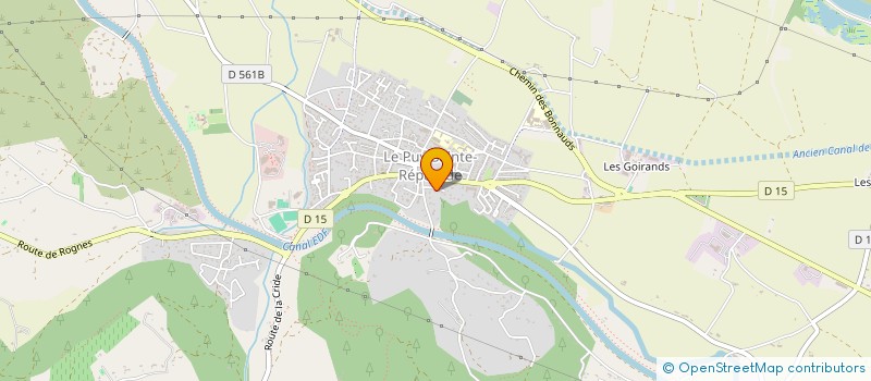 localisation de l'entreprise SOCIETE NOUVELLE MALOZON  LE PUY-SAINTE-REPARADE