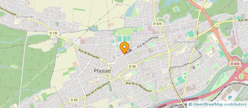 localisation de l'entreprise SOCIETE NOUVELLE MATIP à RICHWILLER