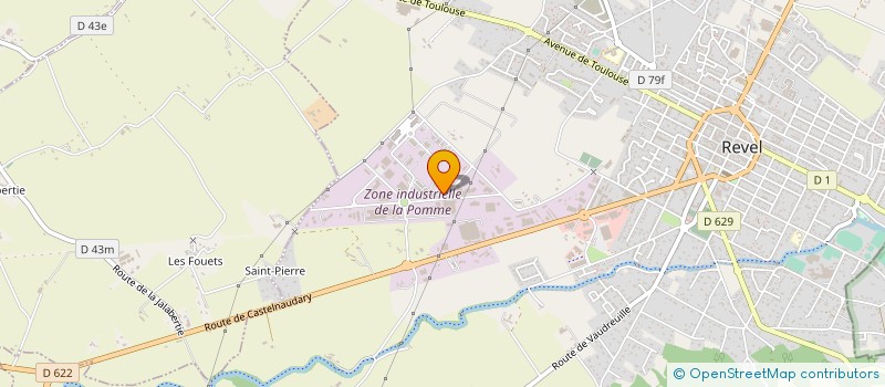 localisation de l'entreprise SOCIETE NOUVELLE MECALASER à REVEL