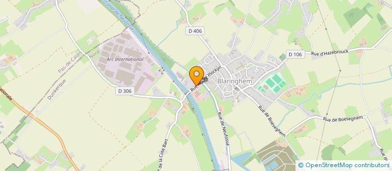 localisation de l'entreprise SOCIETE NOUVELLE MEKALUB  QUAEDYPRE