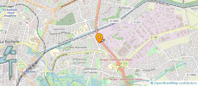 localisation de l'entreprise SOCIETE NOUVELLE METTAM à LA ROCHELLE