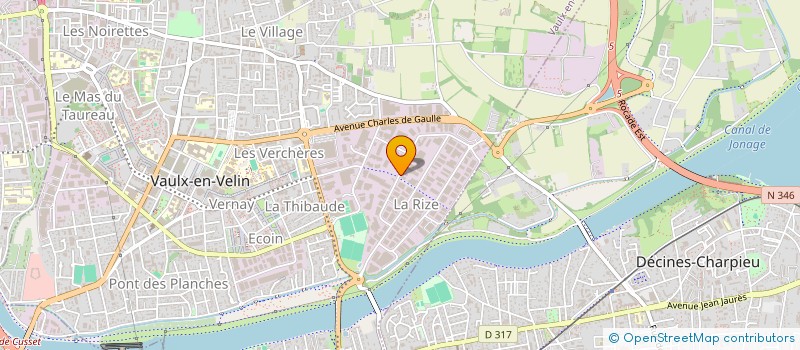 localisation de l'entreprise SOCIETE NOUVELLE MIC FRANCE à VAULX-EN-VELIN