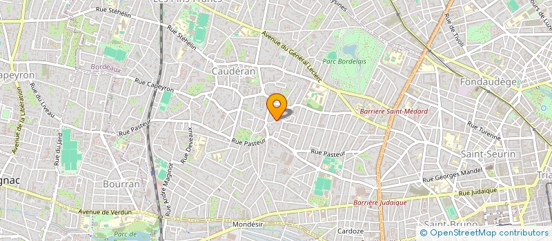 localisation de l'entreprise SOCIETE NOUVELLE MODULOR à BORDEAUX