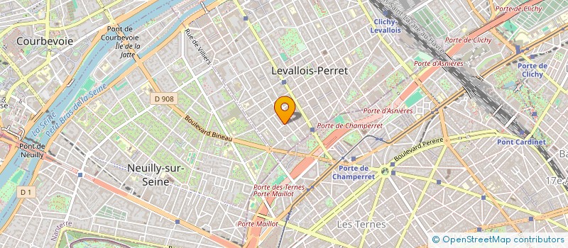 localisation de l'entreprise SOCIETE NOUVELLE MONGET à LEVALLOIS-PERRET