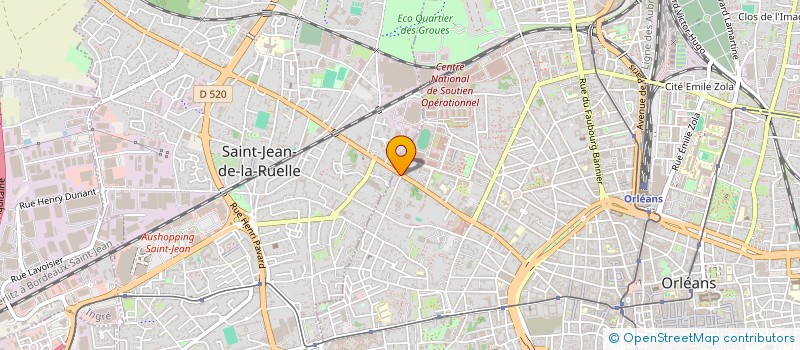 localisation de l'entreprise SOCIETE NOUVELLE MOSAIQUE à ORLEANS