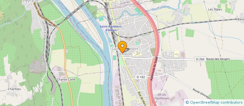 localisation de l'entreprise SOCIETE NOUVELLE MURSOL à SAINT-RAMBERT-D'ALBON