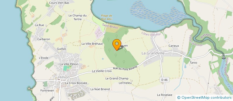 localisation de l'entreprise SOCIETE NOUVELLE MYTILUS à HILLION