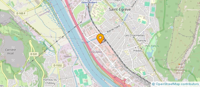 localisation de l'entreprise SOCIETE NOUVELLE PACHA à SAINT-EGREVE