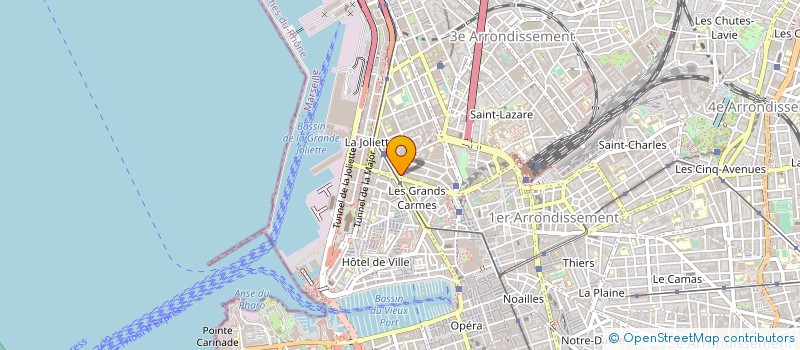 localisation de l'entreprise SOCIETE NOUVELLE PERROQUET BLEU à MARSEILLE