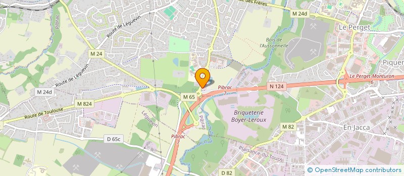 localisation de l'entreprise SOCIETE NOUVELLE PIBRAC AUTOMOBILES  PIBRAC