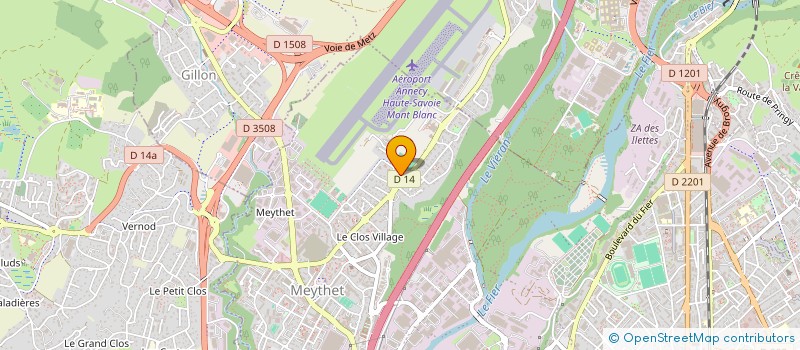 localisation de l'entreprise SOCIETE NOUVELLE PICCHIOTTINO à ANNECY