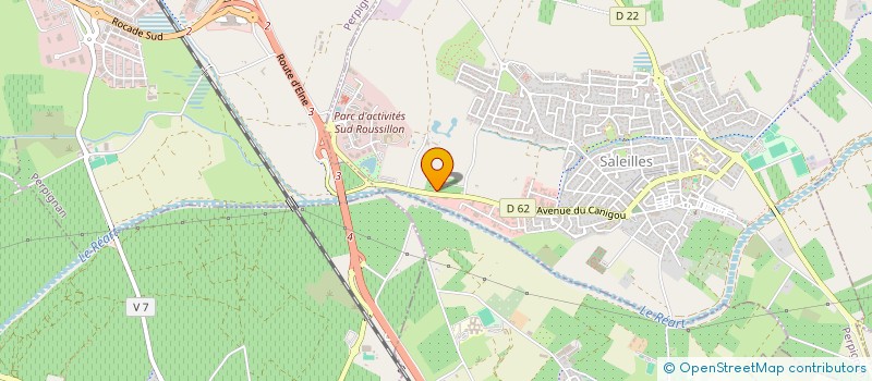 localisation de l'entreprise SOCIETE NOUVELLE PIN à SALEILLES