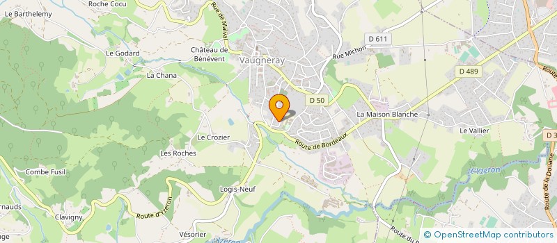 localisation de l'entreprise SOCIETE NOUVELLE PLASTIFRANCE à VAUGNERAY