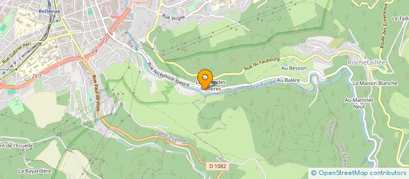 localisation de l'entreprise SOCIETE NOUVELLE PREFA-LOIRE  SAINT-ETIENNE