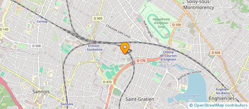 localisation de l'entreprise SOCIETE NOUVELLE PRETEUX  EAUBONNE